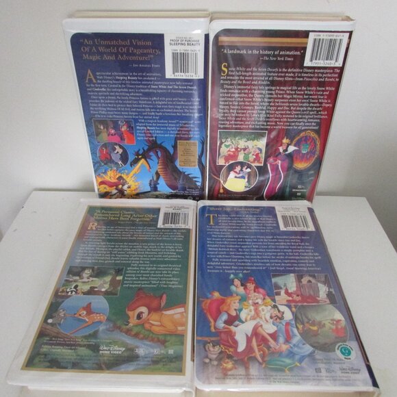 VHS Tapes - 4 Classic Disney movies - Picture 2 of 10